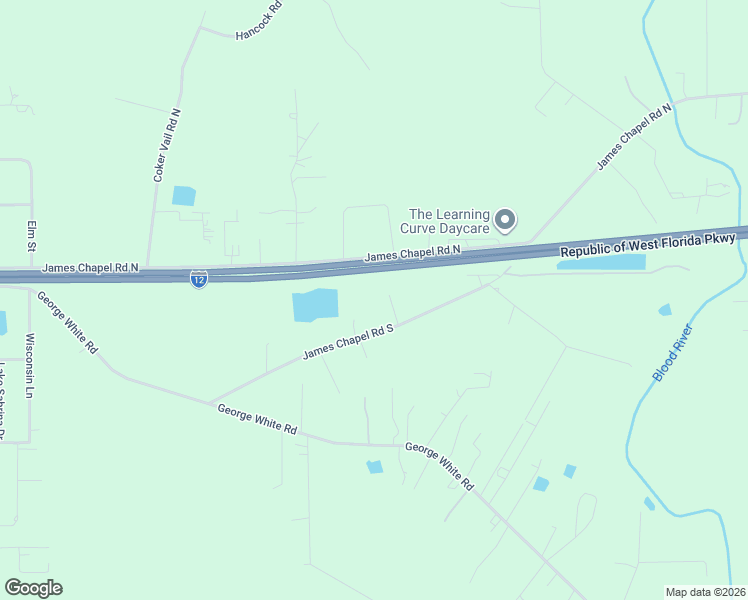 map of restaurants, bars, coffee shops, grocery stores, and more near 28409 James Chapel Road North in Holden