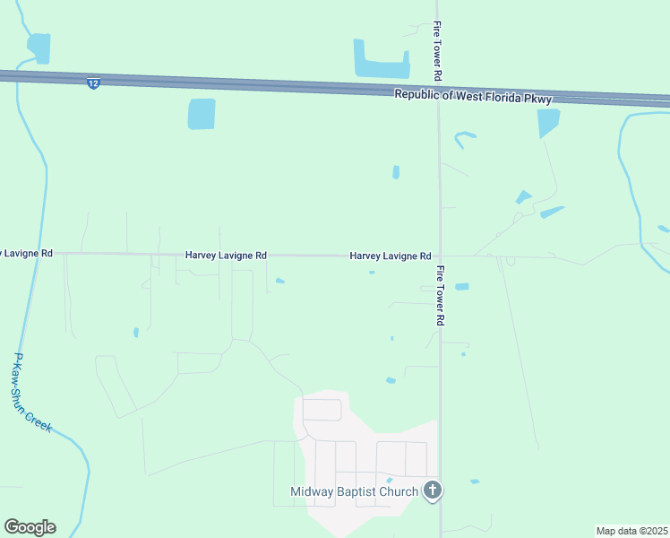 map of restaurants, bars, coffee shops, grocery stores, and more near 26366 Harvey Lavigne Road in Ponchatoula