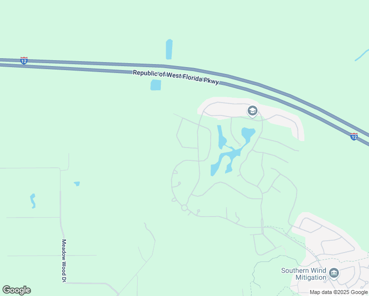 map of restaurants, bars, coffee shops, grocery stores, and more near 653 Bedico Parkway in Madisonville