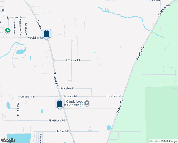 map of restaurants, bars, coffee shops, grocery stores, and more near 9105 Travis Ave in Vancleave