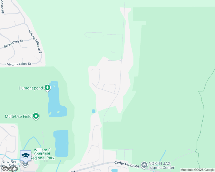 map of restaurants, bars, coffee shops, grocery stores, and more near 3931 Hammock Bluff Circle in Jacksonville
