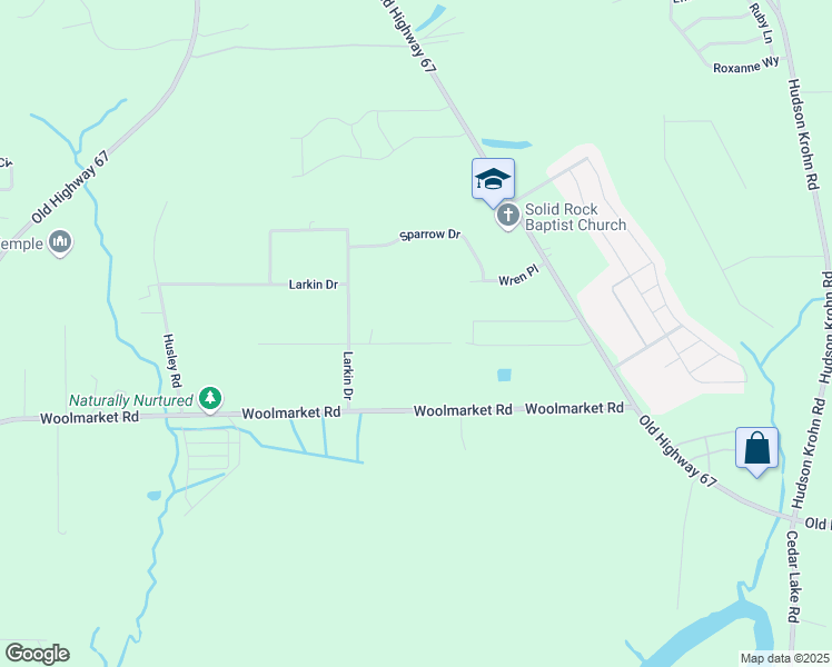 map of restaurants, bars, coffee shops, grocery stores, and more near 7048 Larkin Place East in Biloxi