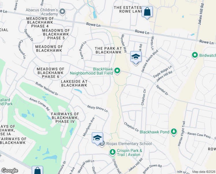 map of restaurants, bars, coffee shops, grocery stores, and more near 3018 Winding Shore Lane in Pflugerville