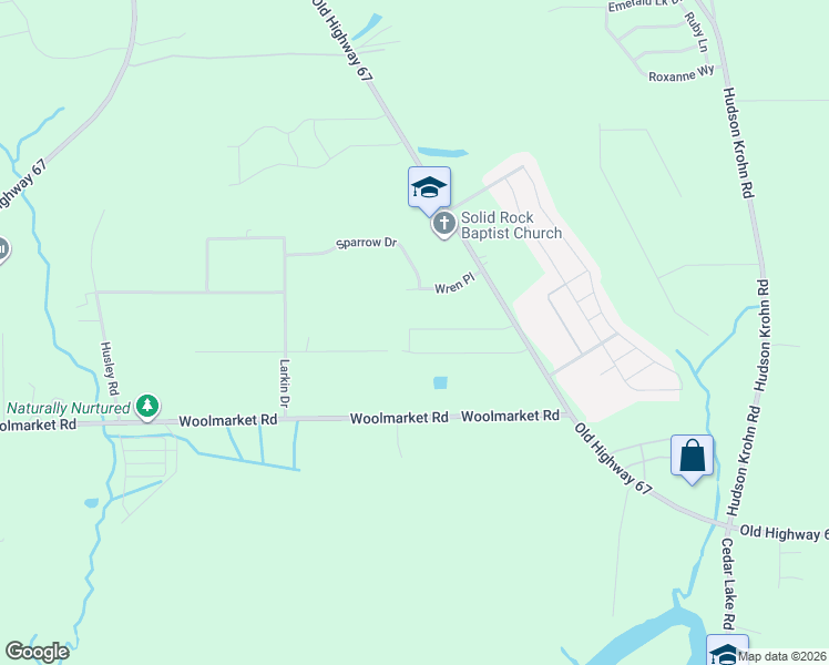 map of restaurants, bars, coffee shops, grocery stores, and more near 13151 Old Highway 67 in Biloxi