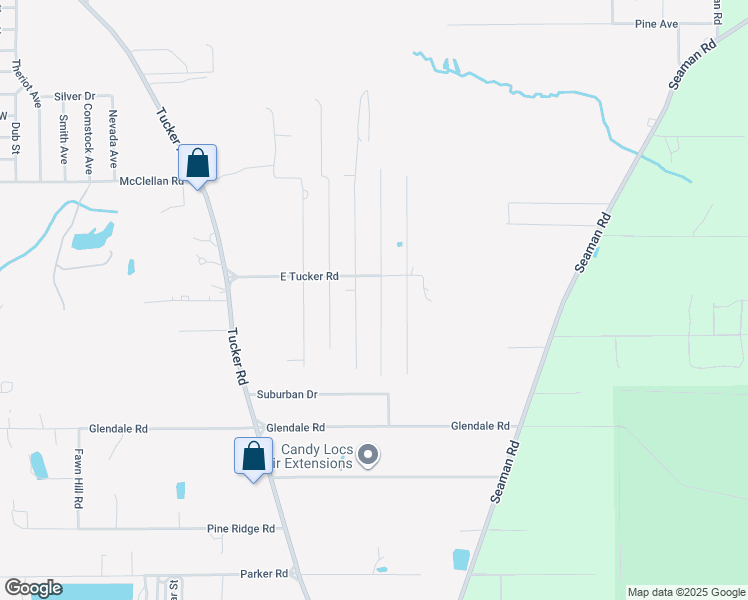 map of restaurants, bars, coffee shops, grocery stores, and more near 9201 Travis Ave in Ocean Springs