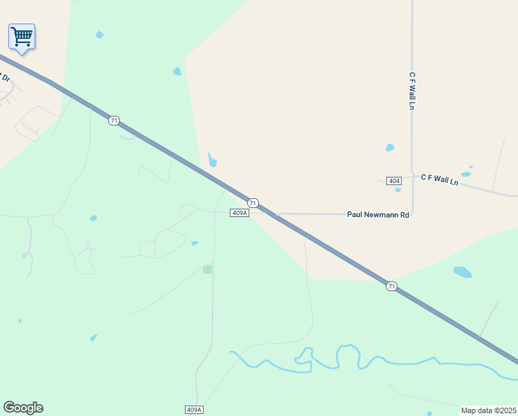 map of restaurants, bars, coffee shops, grocery stores, and more near 110 County Road 406 in Spicewood