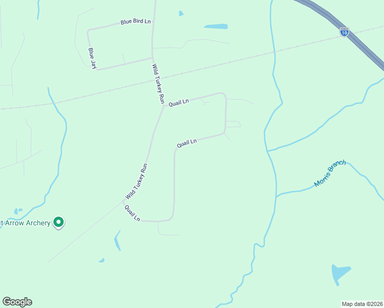 map of restaurants, bars, coffee shops, grocery stores, and more near 635 Quail Lane in Monticello