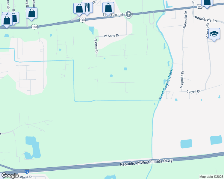 map of restaurants, bars, coffee shops, grocery stores, and more near 11212 Maxwell Drive in Walker