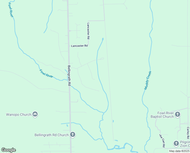 map of restaurants, bars, coffee shops, grocery stores, and more near 10410 Parker Station Ct in Theodore