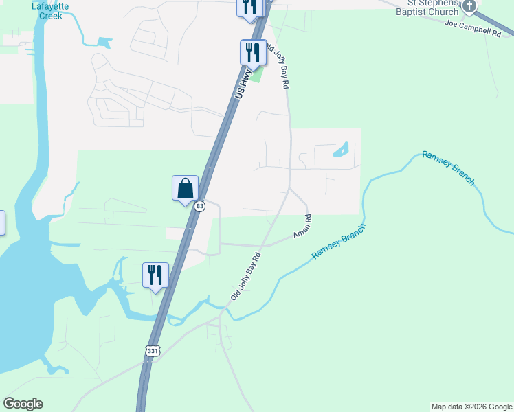 map of restaurants, bars, coffee shops, grocery stores, and more near 96 Frog Hill Road in Freeport