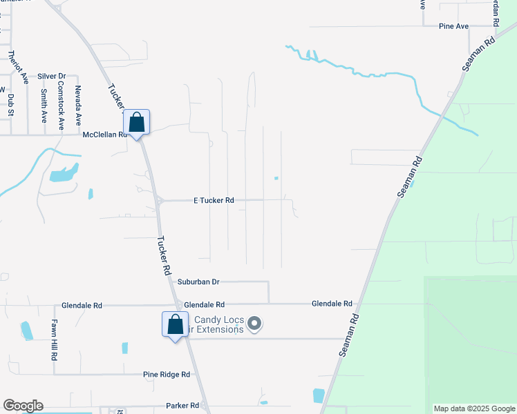 map of restaurants, bars, coffee shops, grocery stores, and more near 9201 Travis Avenue in Ocean Springs