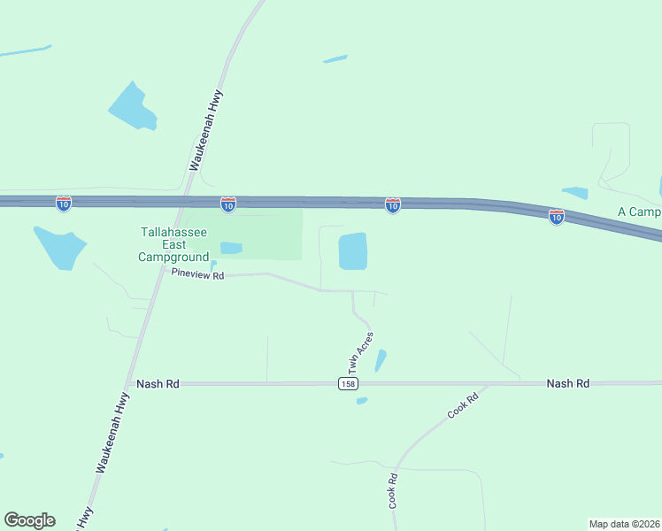 map of restaurants, bars, coffee shops, grocery stores, and more near 84 Lakeside Road in Monticello