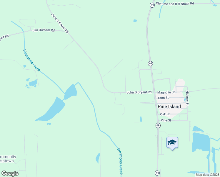 map of restaurants, bars, coffee shops, grocery stores, and more near 19353 John G Bryant Road in Blountstown