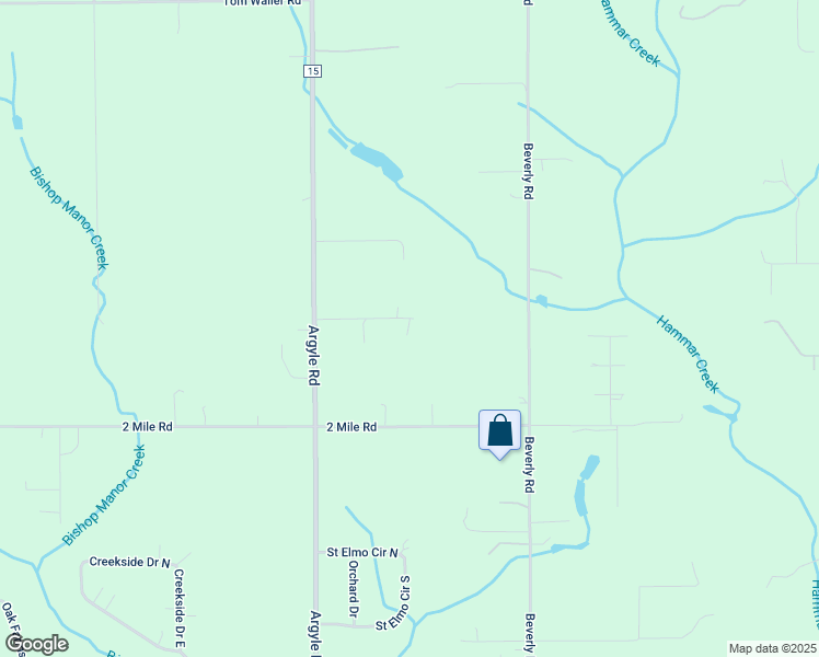 map of restaurants, bars, coffee shops, grocery stores, and more near 9051 Cory Lane in Irvington
