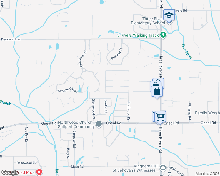 map of restaurants, bars, coffee shops, grocery stores, and more near 14248 West Country Hills Drive in Gulfport
