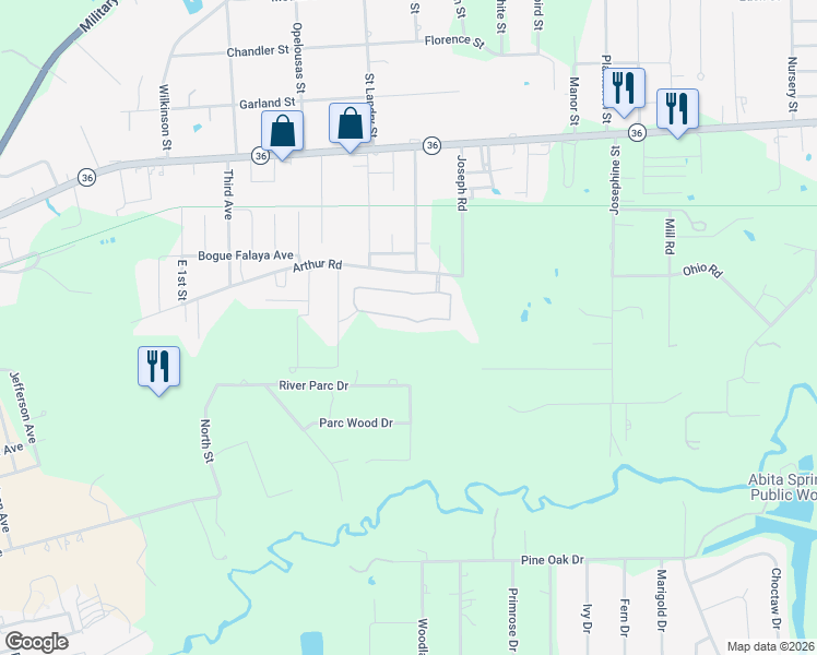 map of restaurants, bars, coffee shops, grocery stores, and more near 168 Vintage Drive in Covington