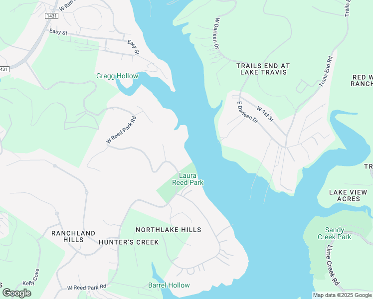 map of restaurants, bars, coffee shops, grocery stores, and more near 9503 Harbor Drive in Jonestown