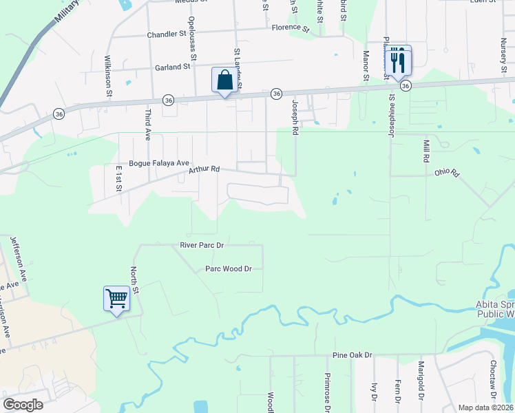 map of restaurants, bars, coffee shops, grocery stores, and more near 168 Vintage Drive in Covington