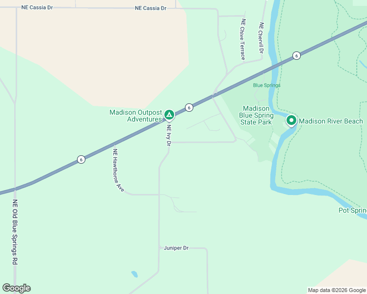 map of restaurants, bars, coffee shops, grocery stores, and more near 559 Northeast Blue Springs Church Road in Lee