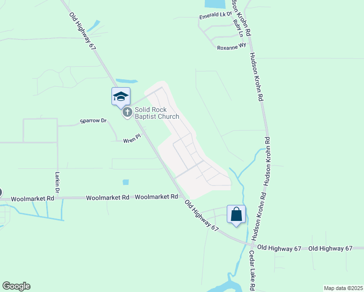 map of restaurants, bars, coffee shops, grocery stores, and more near 13221 Rocky Mountain Drive in Biloxi