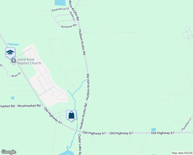 map of restaurants, bars, coffee shops, grocery stores, and more near 13190 Hudson Krohn Road in Biloxi