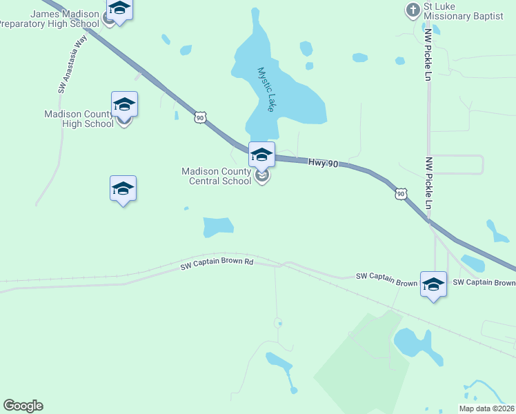 map of restaurants, bars, coffee shops, grocery stores, and more near 2015 U.S. 90 in Madison