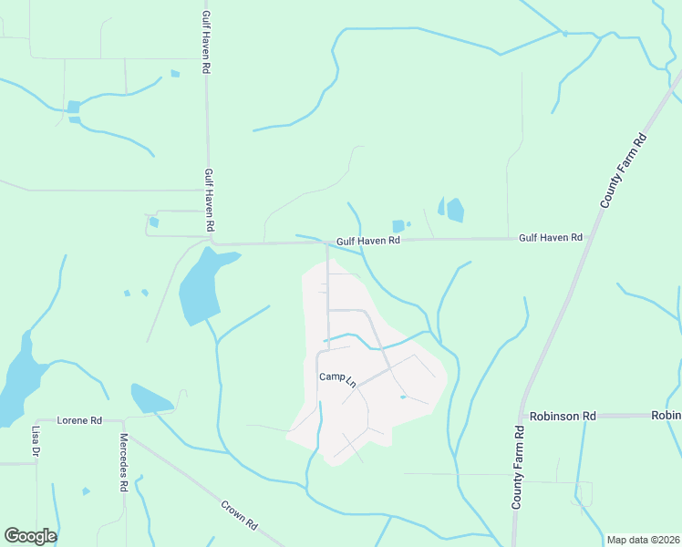 map of restaurants, bars, coffee shops, grocery stores, and more near Oak Terrace in Harrison County