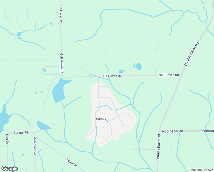 map of restaurants, bars, coffee shops, grocery stores, and more near Oak Terrace in Gulfport
