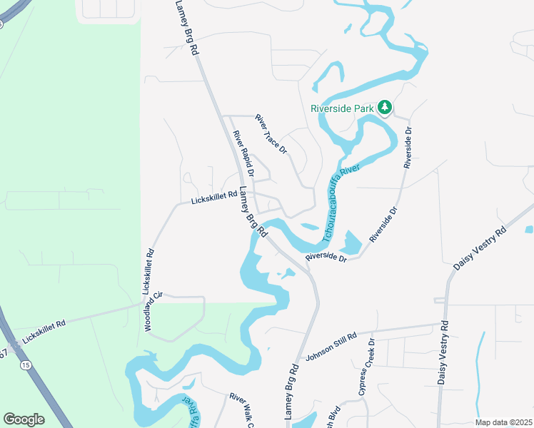 map of restaurants, bars, coffee shops, grocery stores, and more near 3479 Riverbend Cove in Biloxi