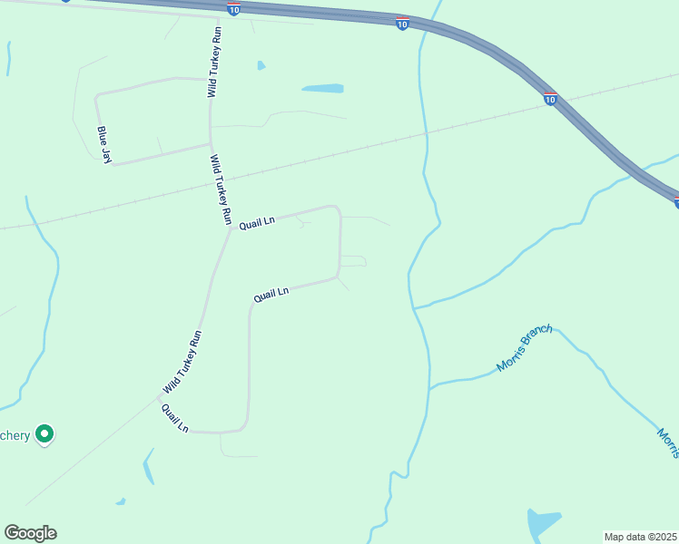 map of restaurants, bars, coffee shops, grocery stores, and more near 384-544 Quail Lane in Monticello