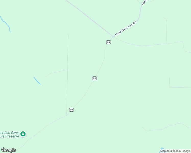 map of restaurants, bars, coffee shops, grocery stores, and more near 6146 Hurst Hammock Road in Pensacola