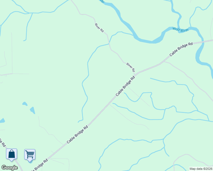 map of restaurants, bars, coffee shops, grocery stores, and more near 13320 Cable Bridge Road in Pass Christian