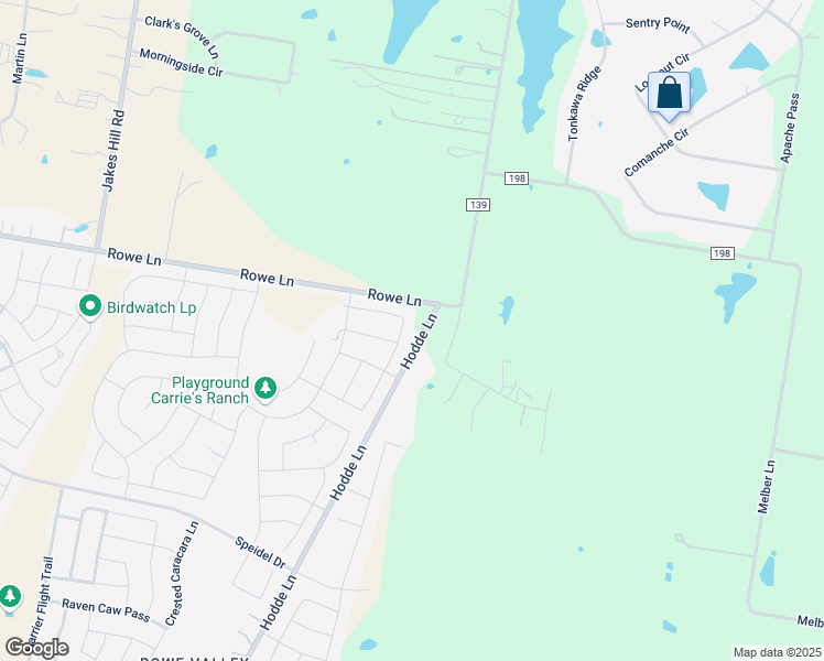 map of restaurants, bars, coffee shops, grocery stores, and more near 4516 Mandalin Street in Pflugerville