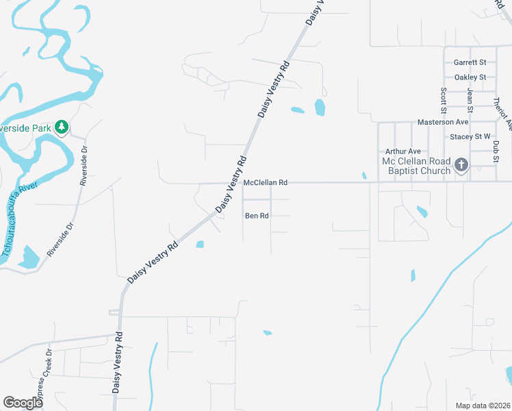 map of restaurants, bars, coffee shops, grocery stores, and more near 15812 Adam Road in Biloxi