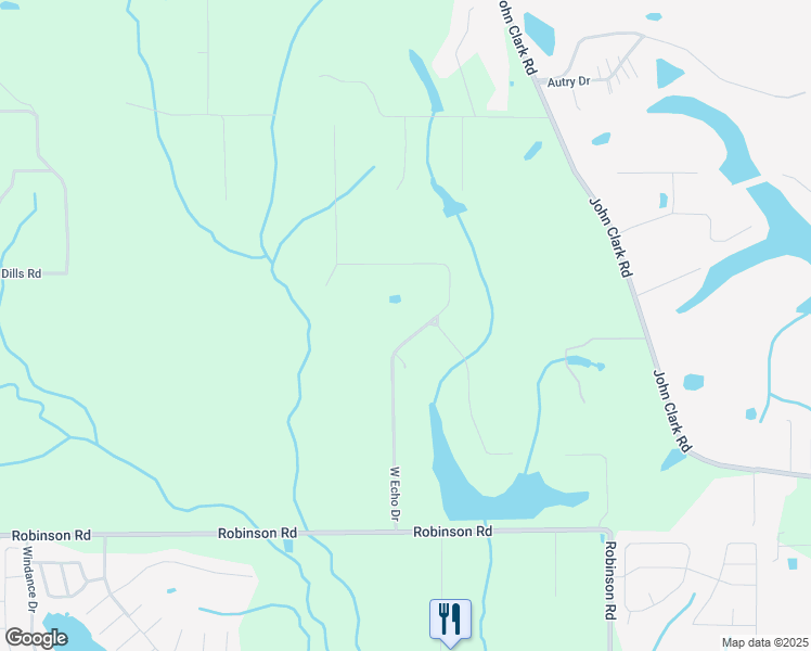 map of restaurants, bars, coffee shops, grocery stores, and more near 13253 West Echo Drive in Gulfport