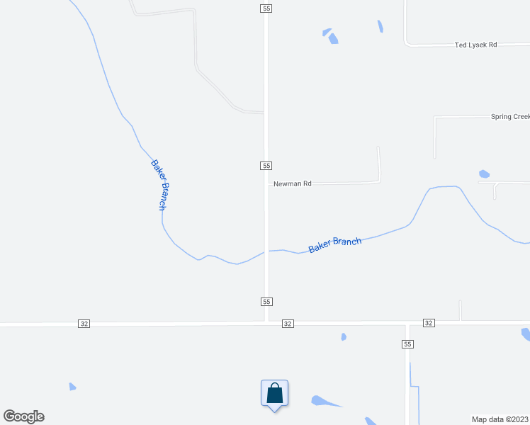 map of restaurants, bars, coffee shops, grocery stores, and more near 17425 County Road 55 in Summerdale