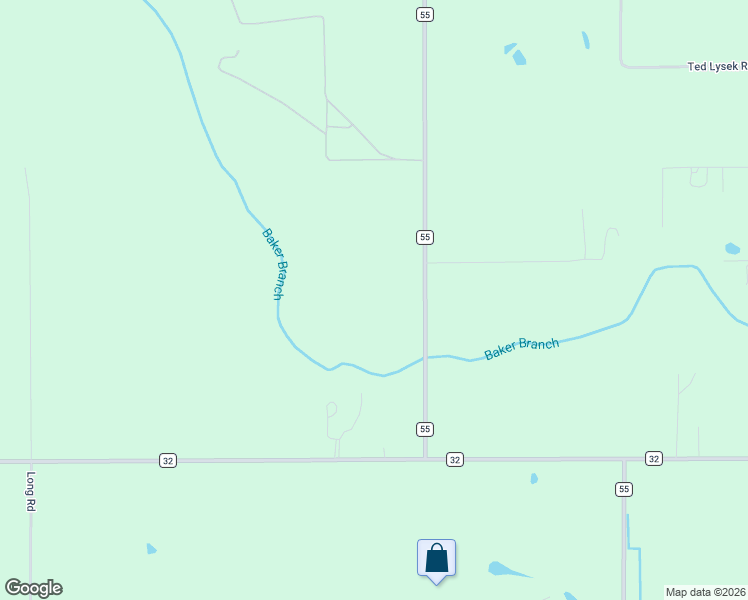 map of restaurants, bars, coffee shops, grocery stores, and more near 17425 County Road 55 in Summerdale