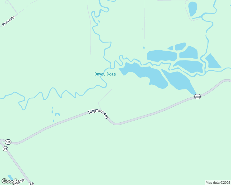 map of restaurants, bars, coffee shops, grocery stores, and more near 200 Bayou Doza Road in Eunice