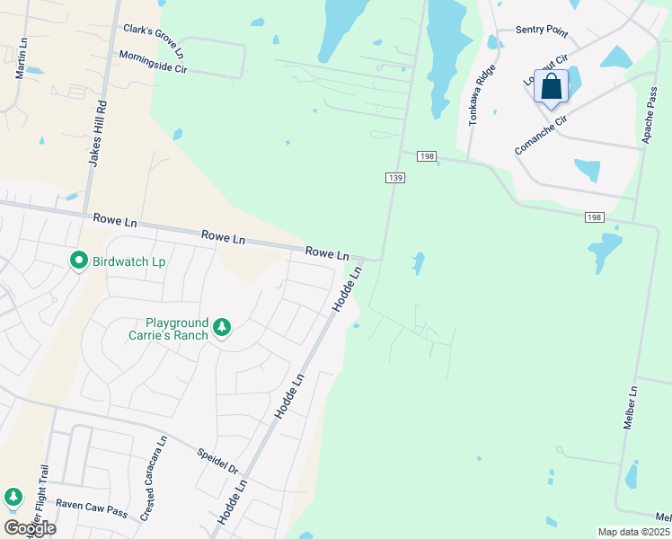 map of restaurants, bars, coffee shops, grocery stores, and more near 4516 Mandalin Street in Pflugerville