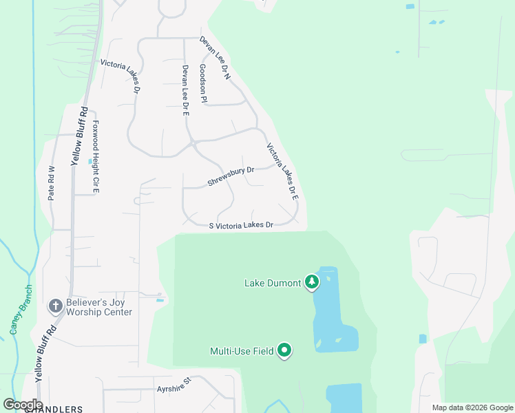map of restaurants, bars, coffee shops, grocery stores, and more near 13333 Good Woods Way in Jacksonville