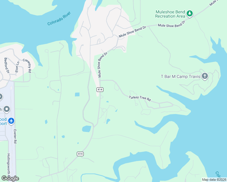 map of restaurants, bars, coffee shops, grocery stores, and more near 1930 County Road 414 in Spicewood