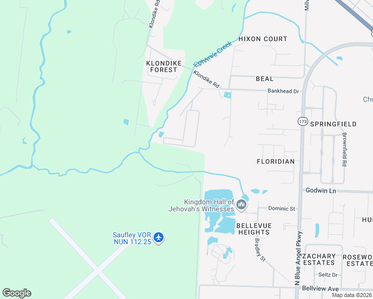 map of restaurants, bars, coffee shops, grocery stores, and more near 6842 Cedar Lake Drive in Pensacola