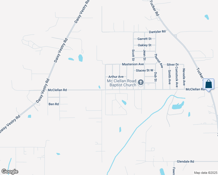 map of restaurants, bars, coffee shops, grocery stores, and more near 9505 Myers Street in Ocean Springs