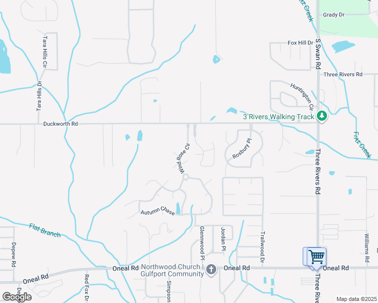 map of restaurants, bars, coffee shops, grocery stores, and more near 13580 Windrose Circle in Gulfport