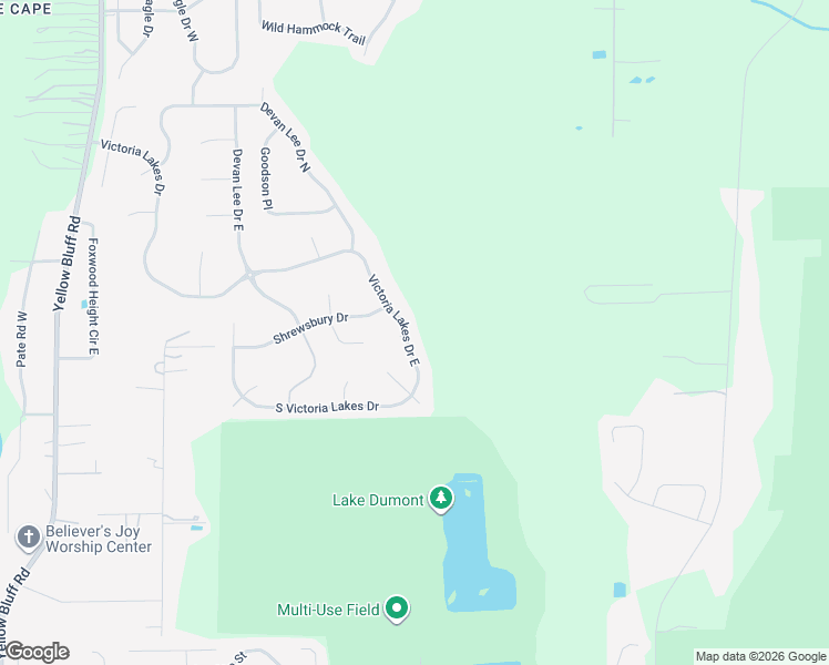 map of restaurants, bars, coffee shops, grocery stores, and more near 13307 Pennymoor Court in Jacksonville