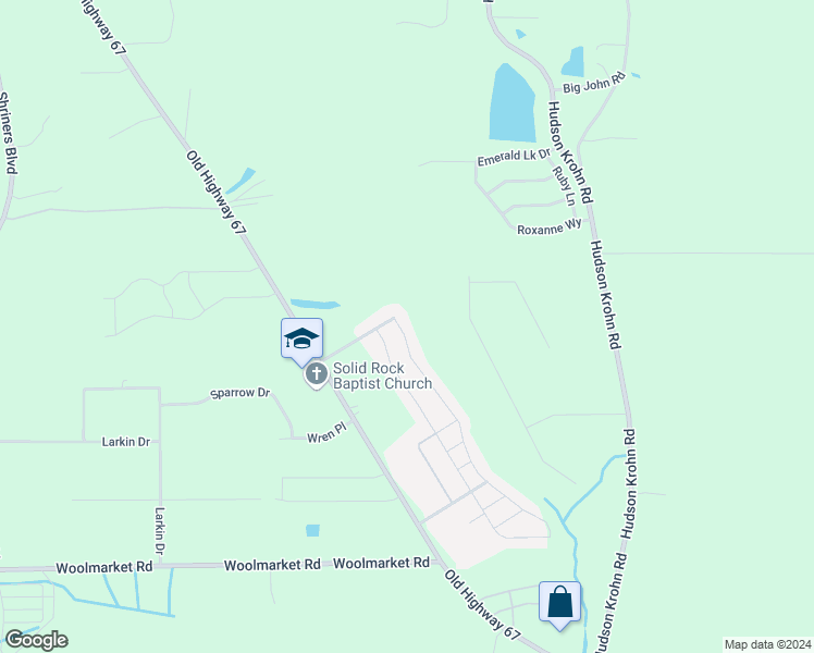 map of restaurants, bars, coffee shops, grocery stores, and more near 13372 Alpine Drive in Biloxi
