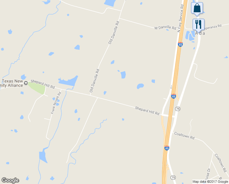 map of restaurants, bars, coffee shops, grocery stores, and more near 10172 Shepard Hill Road in Willis