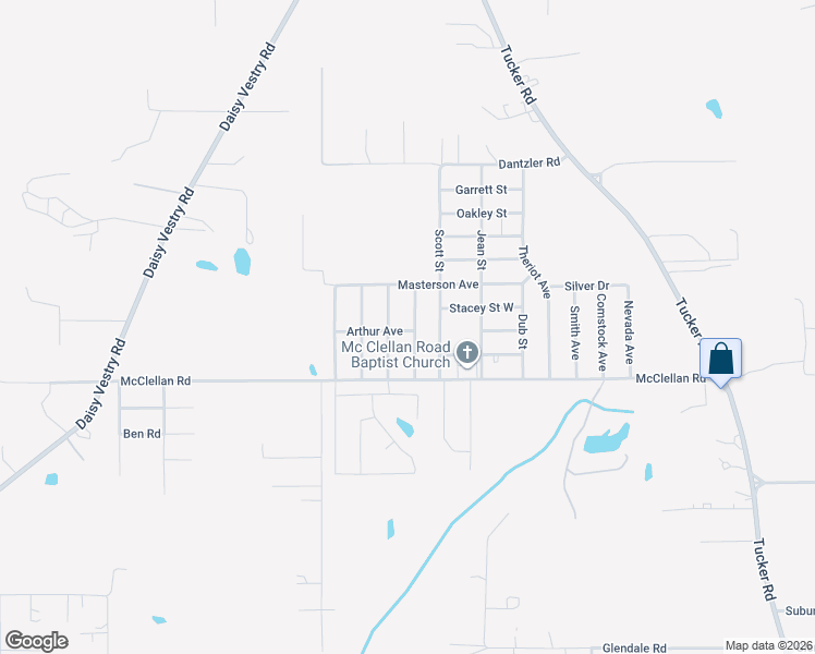 map of restaurants, bars, coffee shops, grocery stores, and more near 9613 Meadow St in Ocean Springs
