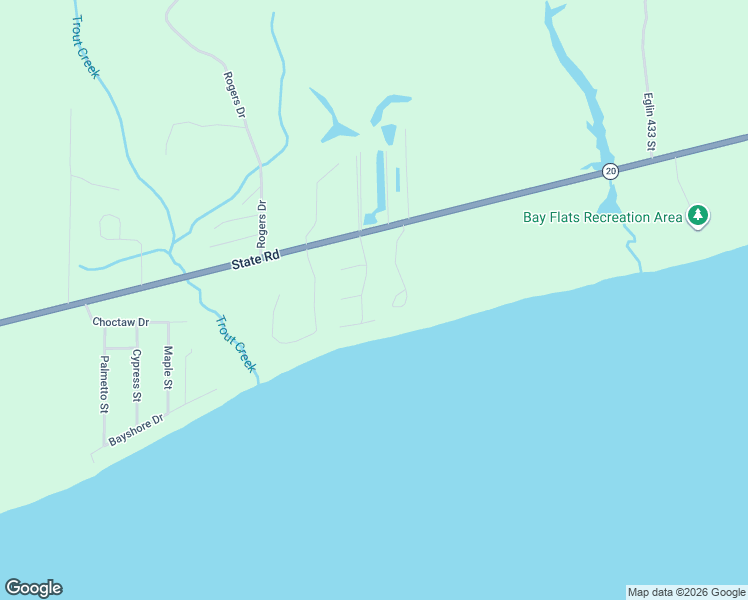 map of restaurants, bars, coffee shops, grocery stores, and more near 171 Indian Bay Drive in Freeport
