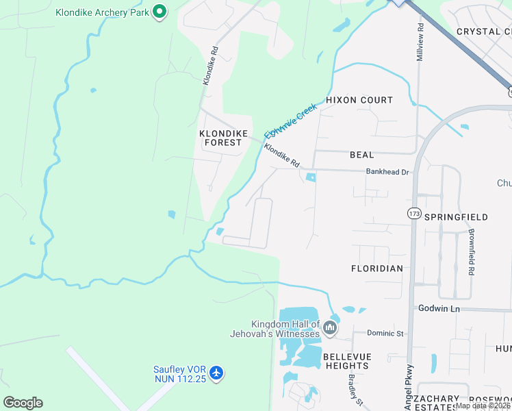 map of restaurants, bars, coffee shops, grocery stores, and more near 6805 Cedar Lake Drive in Pensacola